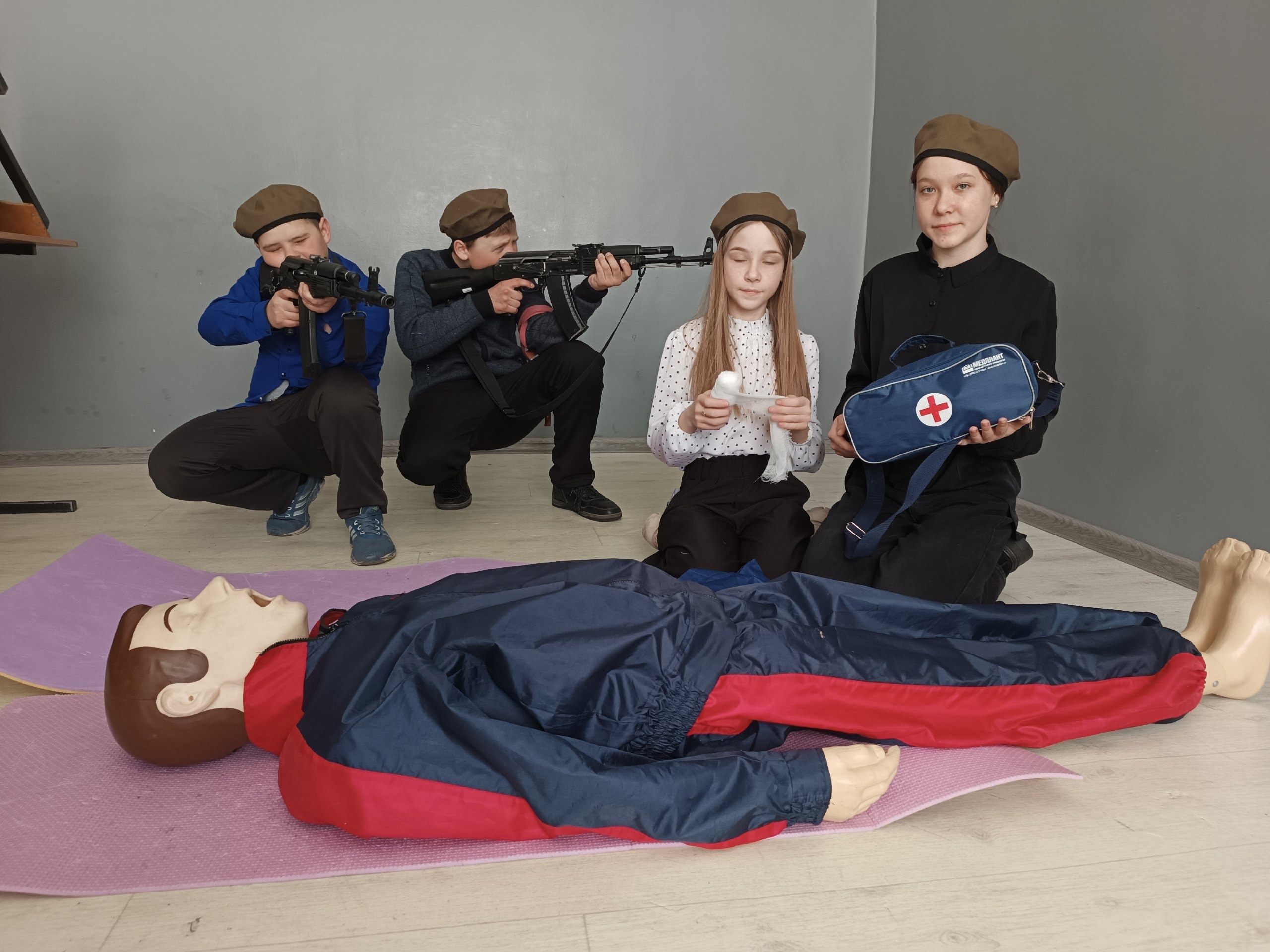 Подготовка к &amp;quot;Зарнице 2.0&amp;quot;.